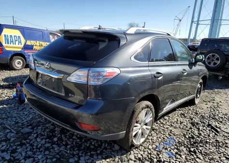 2011 Lexus Rx 450 из США, поврежденный, VIN JTJBC1BAXB2042448